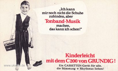 Grundig Werbung 1968