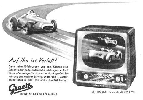 Graetz Werbung 1959