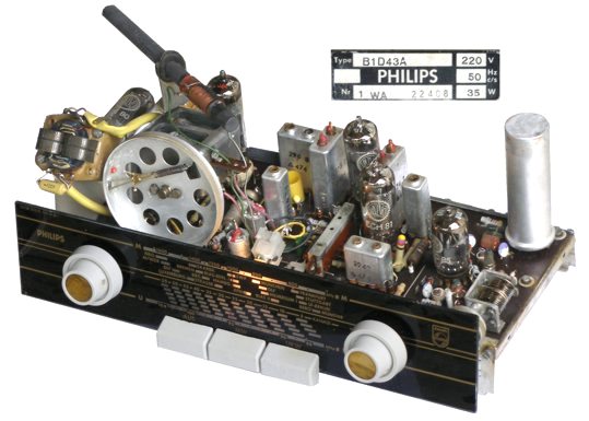 Philips Philitina B1D43A Chassis